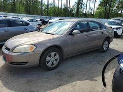 Vehiculos salvage en venta de Copart Harleyville, SC: 2006 Chevrolet Impala LT