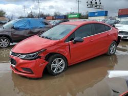 Vehiculos salvage en venta de Copart Columbus, OH: 2017 Chevrolet Cruze LT