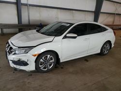 Salvage cars for sale from Copart Graham, WA: 2016 Honda Civic LX