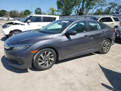 Salvage cars for sale at Riverview, FL auction: 2018 Honda Civic EX