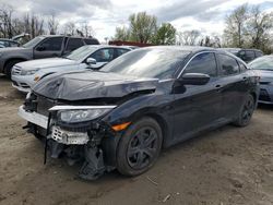 Salvage cars for sale from Copart Baltimore, MD: 2018 Honda Civic LX
