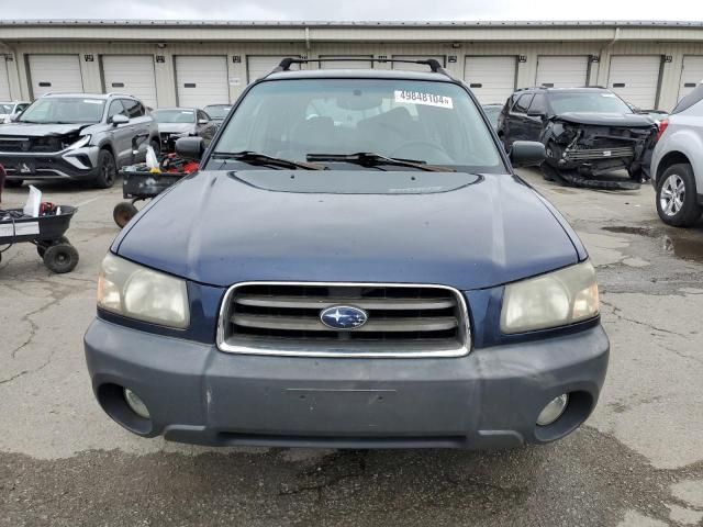 2005 Subaru Forester 2.5X