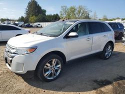 Salvage cars for sale from Copart Finksburg, MD: 2014 Ford Edge Limited