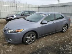 Salvage cars for sale at Nisku, AB auction: 2011 Acura TSX