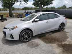 Salvage cars for sale at Orlando, FL auction: 2016 Toyota Corolla L