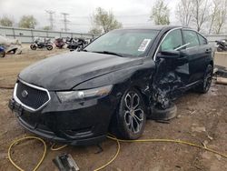 Salvage cars for sale at Elgin, IL auction: 2015 Ford Taurus SHO