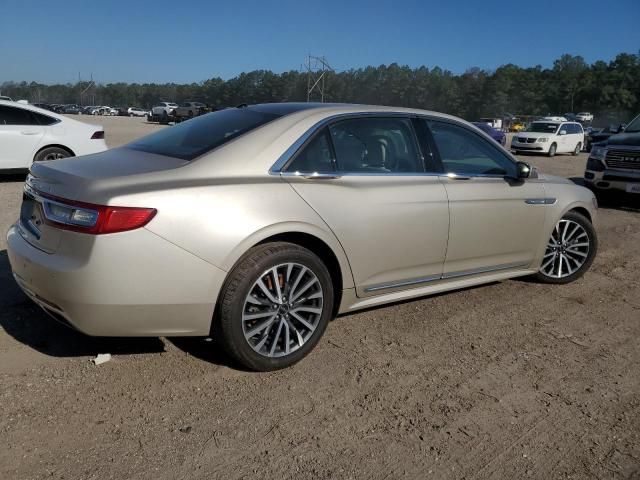 2017 Lincoln Continental Select