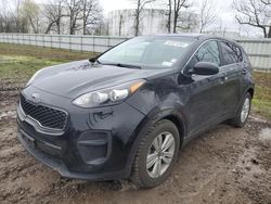 Salvage cars for sale at Central Square, NY auction: 2019 KIA Sportage LX