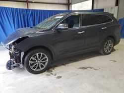 Salvage cars for sale at Hurricane, WV auction: 2017 Hyundai Santa FE SE