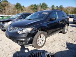 Salvage cars for sale at Mendon, MA auction: 2011 Nissan Murano S