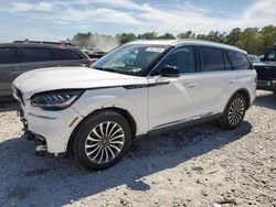 Lincoln Aviator salvage cars for sale: 2021 Lincoln Aviator Reserve