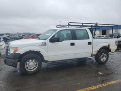 Salvage trucks for sale at Woodhaven, MI auction: 2010 Ford F150 Supercrew