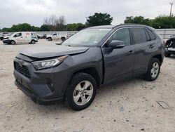 Salvage cars for sale at San Antonio, TX auction: 2019 Toyota Rav4 XLE