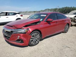 Salvage cars for sale from Copart Greenwell Springs, LA: 2022 Honda Accord Hybrid EXL
