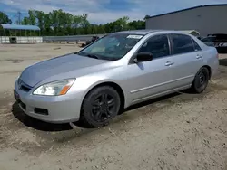 Salvage cars for sale at Spartanburg, SC auction: 2006 Honda Accord EX