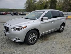 Salvage cars for sale at Concord, NC auction: 2014 Infiniti QX60