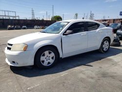 Salvage cars for sale from Copart Wilmington, CA: 2010 Dodge Avenger SXT