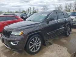 Salvage cars for sale at Bridgeton, MO auction: 2017 Jeep Grand Cherokee Overland