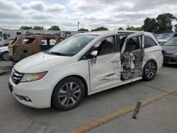 Honda Odyssey Vehiculos salvage en venta: 2016 Honda Odyssey Touring
