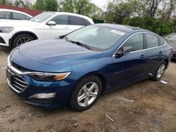 Carros salvage a la venta en subasta: 2019 Chevrolet Malibu LS