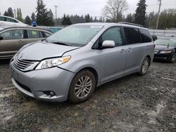 Toyota Sienna xle salvage cars for sale: 2015 Toyota Sienna XLE