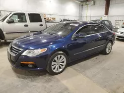 Salvage cars for sale from Copart Milwaukee, WI: 2010 Volkswagen CC Sport