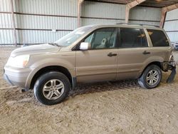 Salvage cars for sale from Copart Houston, TX: 2003 Honda Pilot EXL