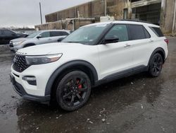 Salvage cars for sale from Copart Fredericksburg, VA: 2020 Ford Explorer ST