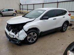 Salvage cars for sale at Haslet, TX auction: 2017 Honda CR-V LX