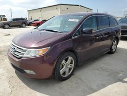 Salvage cars for sale at Haslet, TX auction: 2013 Honda Odyssey Touring