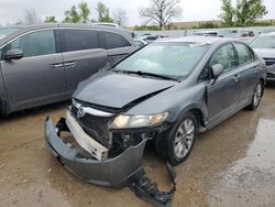 Salvage cars for sale from Copart Bridgeton, MO: 2009 Honda Civic EX