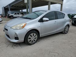 Salvage cars for sale from Copart West Palm Beach, FL: 2013 Toyota Prius C