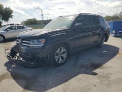 Salvage cars for sale from Copart Orlando, FL: 2018 Volkswagen Atlas SE