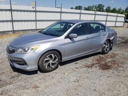 Salvage cars for sale at Lumberton, NC auction: 2016 Honda Accord LX