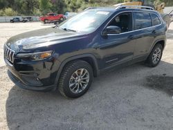 Salvage cars for sale at Hurricane, WV auction: 2020 Jeep Cherokee Latitude Plus