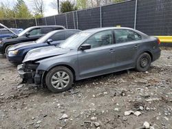 Salvage cars for sale from Copart Waldorf, MD: 2014 Volkswagen Jetta Base