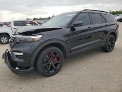 Ford Explorer st salvage cars for sale: 2022 Ford Explorer ST