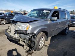 Salvage cars for sale at New Britain, CT auction: 2009 Honda Pilot EXL