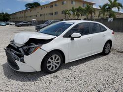 Vehiculos salvage en venta de Copart Opa Locka, FL: 2021 Toyota Corolla LE