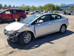 Salvage cars for sale from Copart Florence, MS: 2012 Honda Civic EX