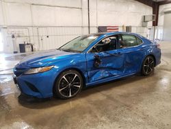 Salvage cars for sale at Avon, MN auction: 2019 Toyota Camry XSE