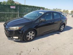 Salvage cars for sale at Orlando, FL auction: 2015 Ford Focus S