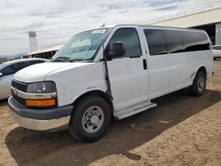 Salvage trucks for sale at Phoenix, AZ auction: 2013 Chevrolet Express G3500 LT