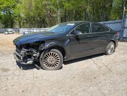 Salvage cars for sale at Austell, GA auction: 2016 Ford Fusion Titanium