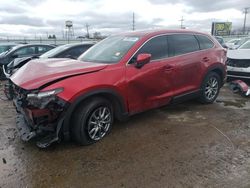 Salvage cars for sale at Chicago Heights, IL auction: 2018 Mazda CX-9 Touring