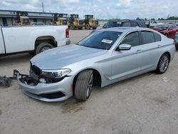 Salvage cars for sale at Harleyville, SC auction: 2019 BMW 530 I