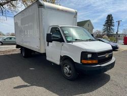 Salvage trucks for sale at North Billerica, MA auction: 2015 Chevrolet Express G3500