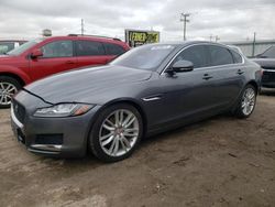 Salvage cars for sale at Chicago Heights, IL auction: 2016 Jaguar XF Prestige