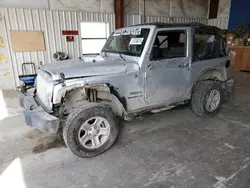 Salvage cars for sale from Copart Helena, MT: 2012 Jeep Wrangler Sport