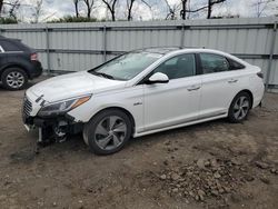 Salvage cars for sale at West Mifflin, PA auction: 2016 Hyundai Sonata Hybrid